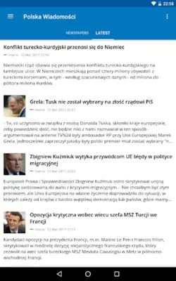 Poland News (Aktualności) android App screenshot 9