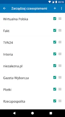 Poland News (Aktualności) android App screenshot 16