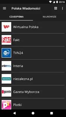 Poland News (Aktualności) android App screenshot 19