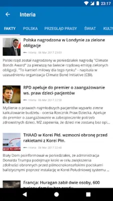 Poland News (Aktualności) android App screenshot 22