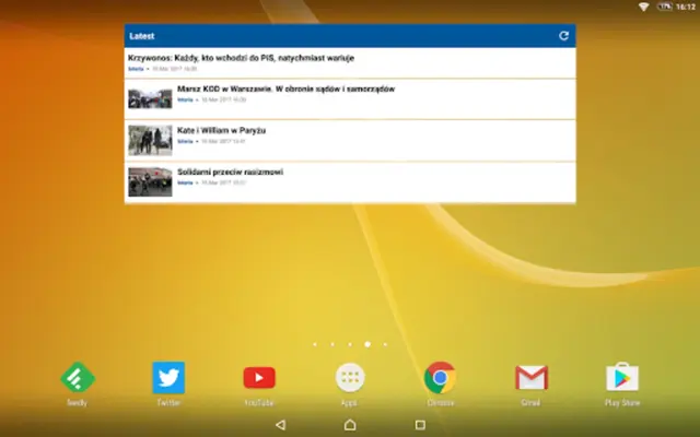 Poland News (Aktualności) android App screenshot 4