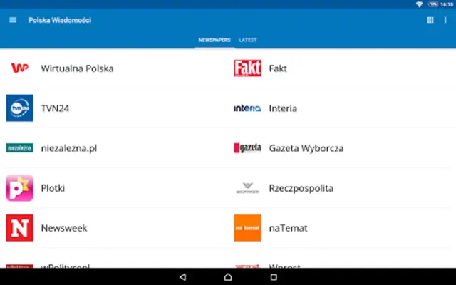 Poland News (Aktualności) android App screenshot 7